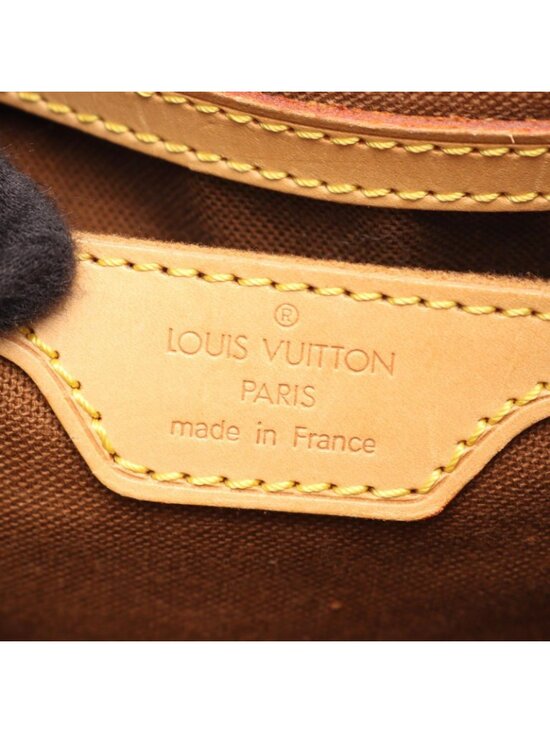 Louis Vuitton Backpack Montsouris GM Canvas Leather main image 7